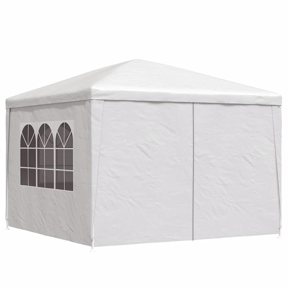 Party Tent 9'10''x9'10'' White - vidaXL