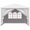 Party Tent 9'10''x9'10'' White - vidaXL
