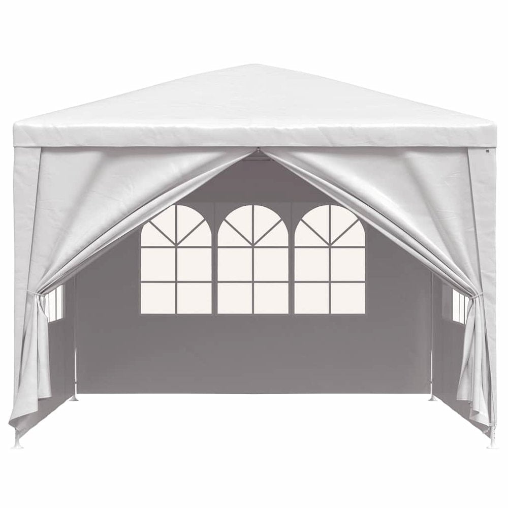 Party Tent 9'10''x9'10'' White - vidaXL