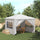 Party Tent 9'10''x9'10'' White - vidaXL