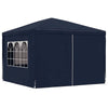 Party Tent Blue Polyethylene roof and side panels - vidaXL