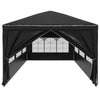 Party Tent Anthracite Polyethylene, Steel Large - vidaXL