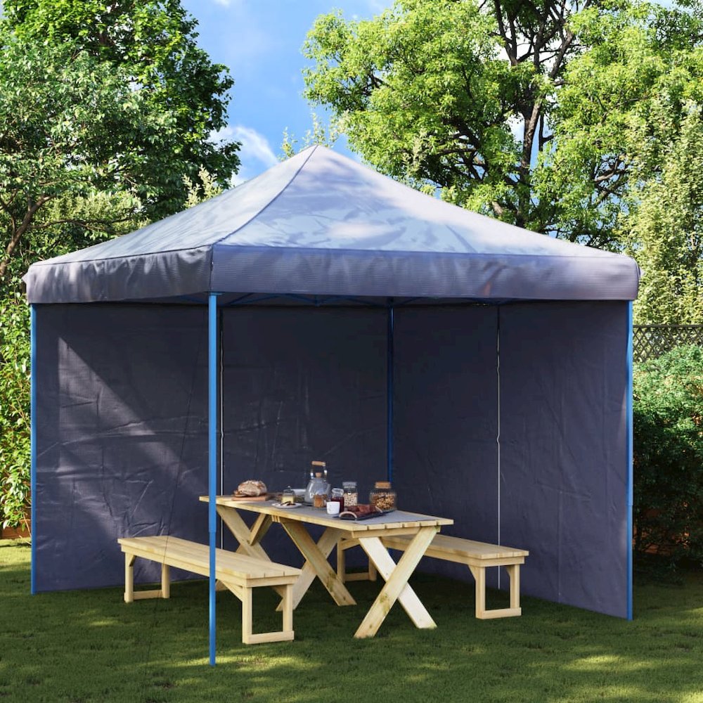 Party Tent Sidewall Blue 100% PE 118.1 x 76.8 in - vidaXL
