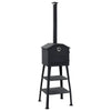 vidaXL Outdoor Pizza Oven Charcoal Fired with 2 Fireclay Stones, 40362