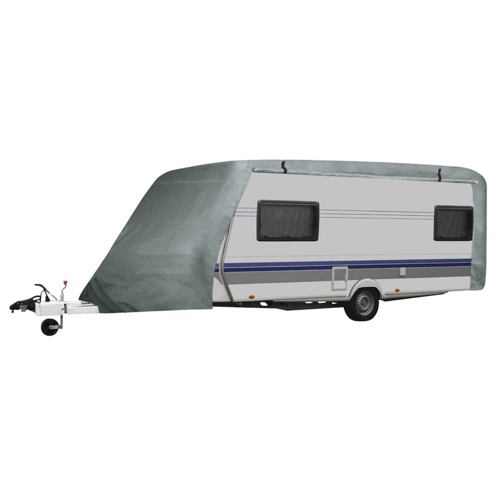 Caravan Cover Gray M - vidaXL