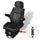 Tractor Seat Black Steel Universal fit for tractors - vidaXL