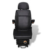 Tractor Seat Black Steel Universal fit for tractors - vidaXL