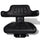 Tractor Seat Black Steel Standard Adjustable Armrests - vidaXL