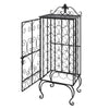 vidaXL Wine Rack for 28 Bottles Metal, 240937