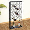 vidaXL Wine Rack for 28 Bottles Metal, 240942