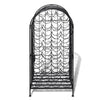 vidaXL Wine Rack for 35 Bottles Metal, 240943