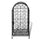 vidaXL Wine Rack for 35 Bottles Metal, 240943