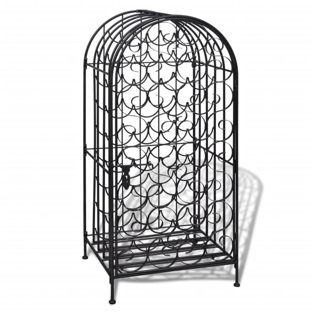 vidaXL Wine Rack for 35 Bottles Metal, 240943
