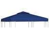 Gazebo Canopy Dark Blue Polyester with PVC coating 9.8ft x 9.8ft - vidaXL
