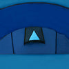 Waterproof Camping Tent 4 Persons Navy Blue/Light Blue - vidaXL
