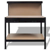 Workbench with Pegboard and Drawer, 141769 - vidaXL