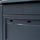 Garden Composter Grey Plastic Medium Lightweight Composter - vidaXL
