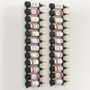 Wall Mounted Wine Racks for 12 Bottles 2 pcs Black Iron - vidaXL