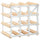 Wine Rack for 12 Bottles Solid Pinewood - vidaXL