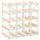 Wine Rack for 20 Bottles Solid Pinewood - vidaXL