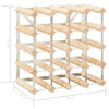 Wine Rack for 20 Bottles Solid Pinewood - vidaXL