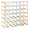 Wine Rack for 42 Bottles Solid Pinewood - vidaXL