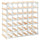 Wine Rack for 42 Bottles Solid Pinewood - vidaXL