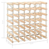 Wine Rack for 42 Bottles Solid Pinewood - vidaXL