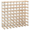 Wine Rack for 72 Bottles Solid Pinewood - vidaXL