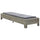 Sun Lounger Grey rattan PE rattan, powder-coated steel - vidaXL