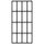 vidaXL Walk-in Shower Screen Tempered Glass 46.5''x74.8'', 145677
