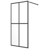 vidaXL Walk-in Shower Screen Tempered Glass 46.5''x74.8'', 145682
