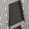 vidaXL Wall-mounted Peg Boards 4 pcs 15.7''x22.8'' Steel, 145352