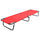 Sun Lounger Red - vidaXL