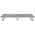 Sun Lounger Grey Strong steel frame & 600D polyester Standard - vidaXL