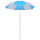 vidaXL Beach Umbrella Shelter Blue and White 70.9'' Fabric 7807