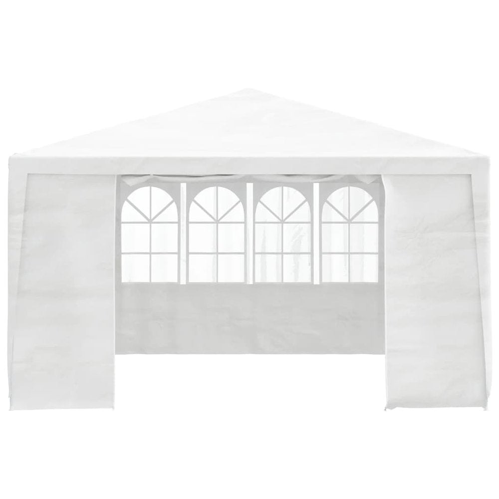 Party Tent White Polyethylene 13.1 x 13.1 ft - vidaXL