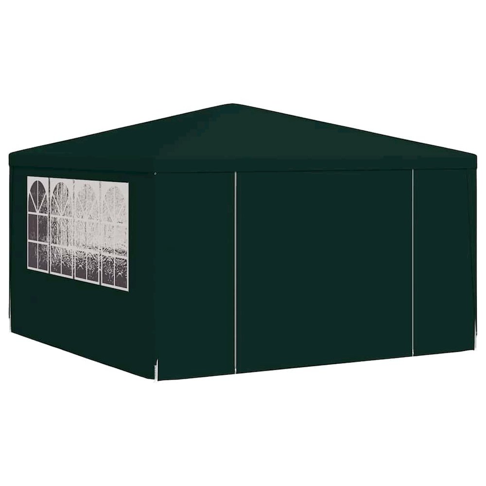 Party Tent Green Polyethylene, Steel Large Collapsible - vidaXL
