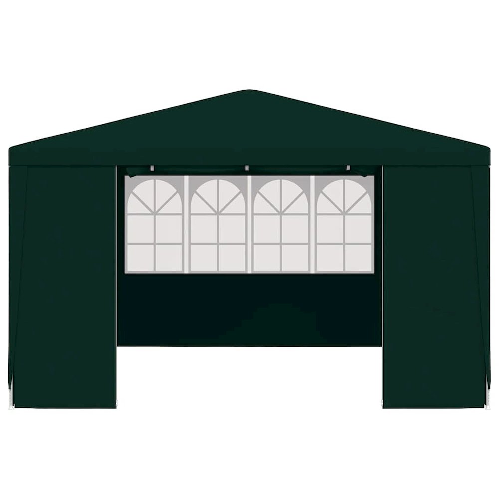 Party Tent Green Polyethylene, Steel Large Collapsible - vidaXL