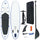 Stand Up Paddle Board Set SUP Surfboard Inflatable Blue and White - vidaXL