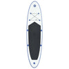 Stand Up Paddle Board Set SUP Surfboard Inflatable Blue and White - vidaXL