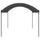 Canopy Anthracite and black Steel Large Durable Canopy - vidaXL