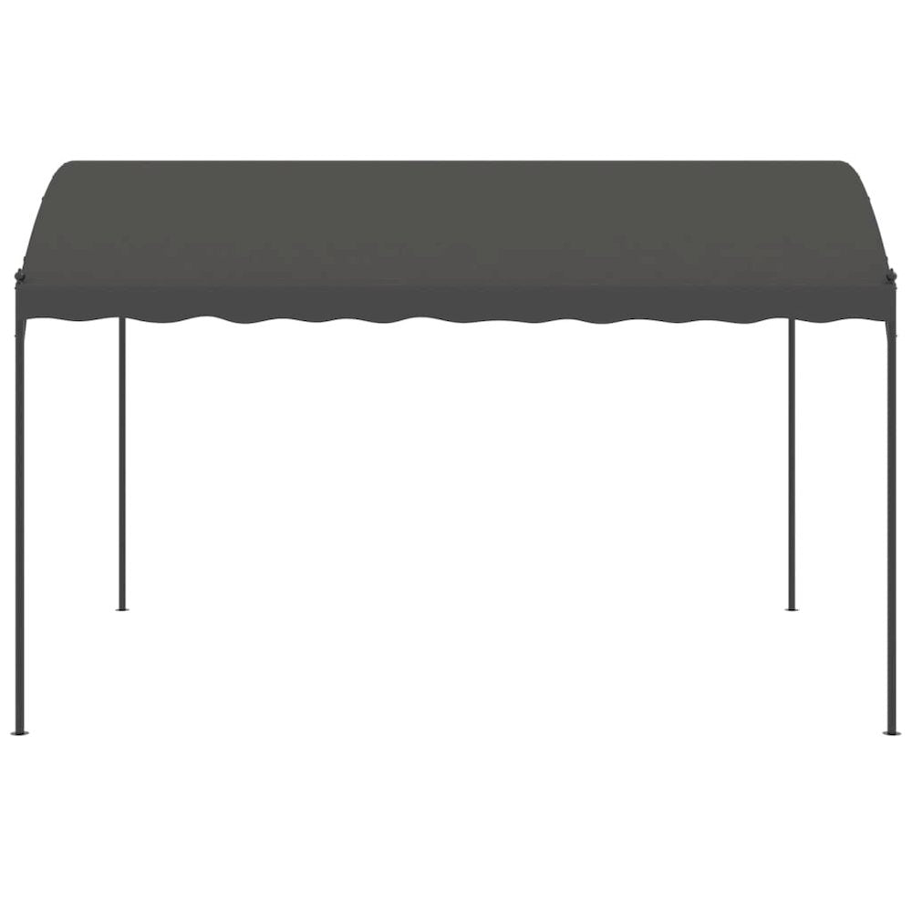 Canopy Anthracite and black Steel Large Durable Canopy - vidaXL