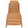 Sunlounger Brown Solid acacia wood Standard Collapsible - vidaXL