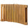 Sunlounger Brown Solid acacia wood Standard Collapsible - vidaXL