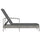 Sun Lounger Grey PE Rattan Large Adjustable Backrest - vidaXL