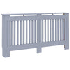 Radiator Cover Anthracite 59.8''x7.5''x32.1'' MDF - vidaXL