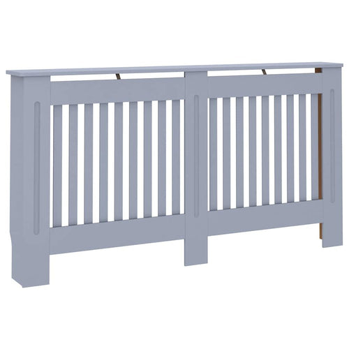 Radiator Cover Anthracite 59.8''x7.5''x32.1'' MDF - vidaXL