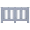 Radiator Cover Anthracite 59.8''x7.5''x32.1'' MDF - vidaXL