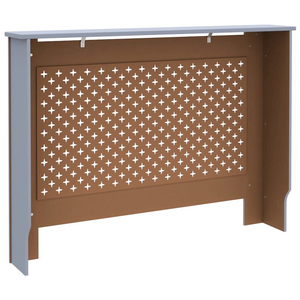vidaXL Radiator Cover Anthracite 44.1''x17.5''x31.9'' MDF, 288191